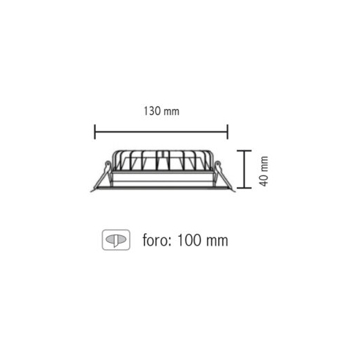 Stone 1034/36/BNC Tubo LED TRIS T8 G13 18W