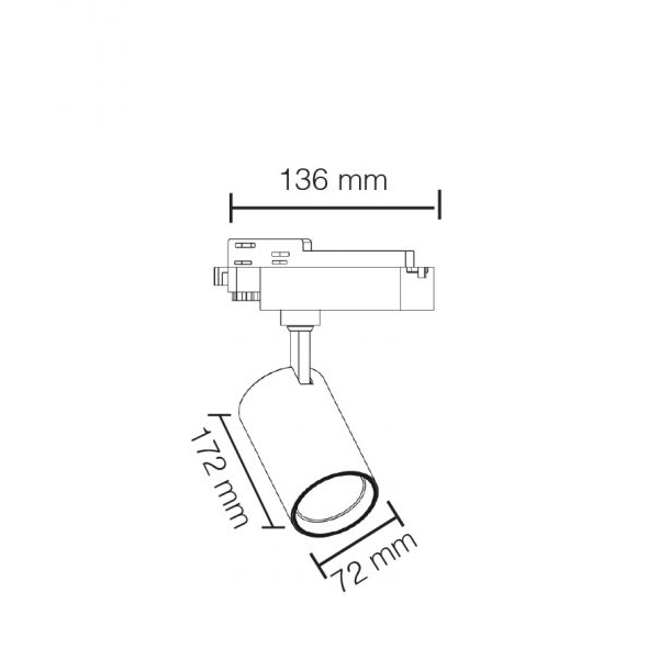 Stone 1034/36/BNC Tubo LED TRIS T8 G13 18W